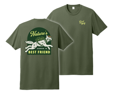 Good Wolf Gear GWG Gibbous Natures Best Friend T-Shirt